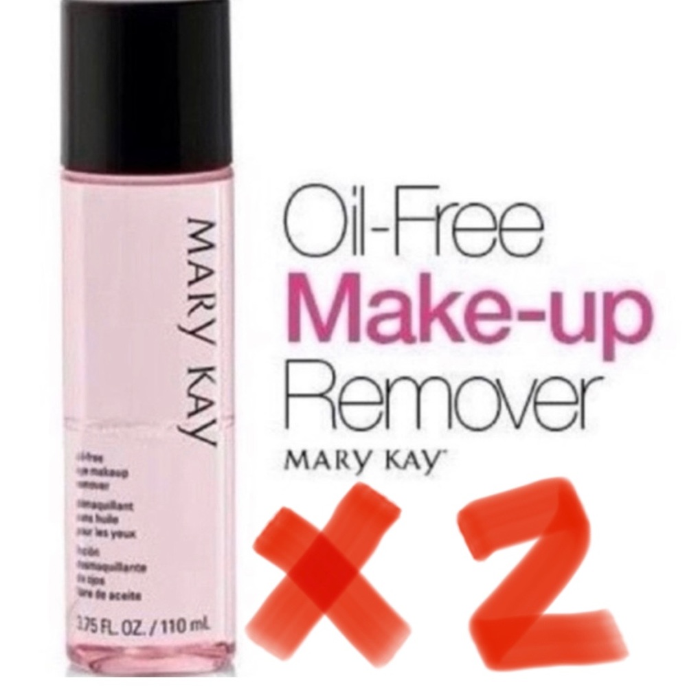 TWO Mary Kay full size makeup remover